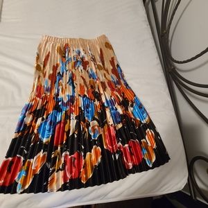Vibrant Midi Skirt worn once